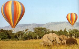 Hot air balloon safaris Kenya