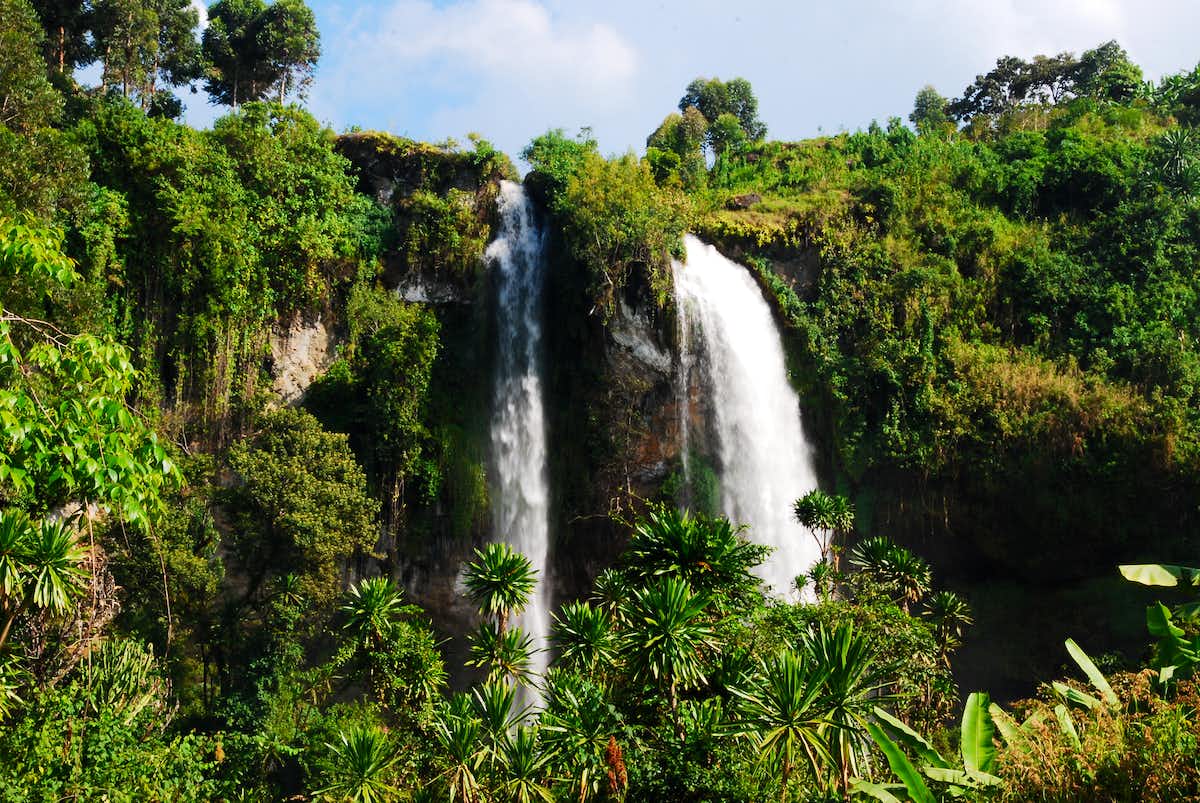 Sipi Falls at Mt Elgon national park